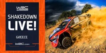 🔴 Shakedown LIVE | WRC EKO Acropolis Rally Greece 2026