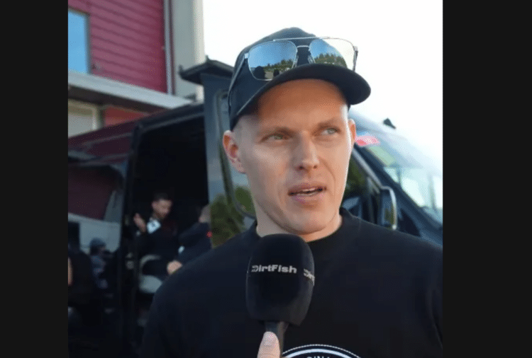 Ott Tänak Soome rallil. Kuvatõmmis: colin_clark_rally / dirtfishrally / instagram
