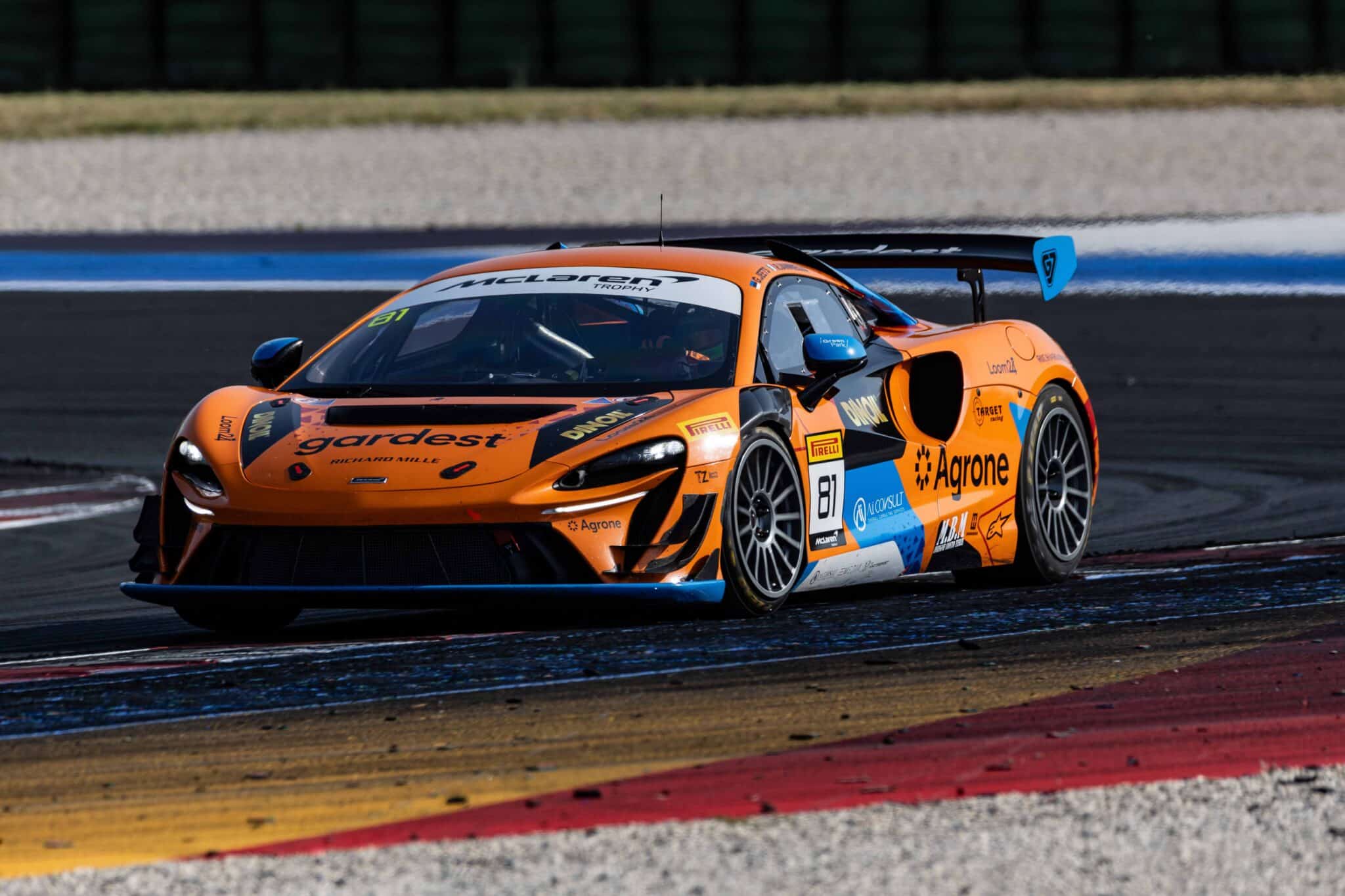 Gregor Jeets, McLaren Trophy Misano, Foto: Target Racing