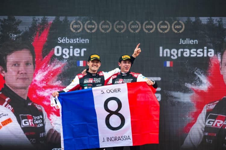 Sebastien Ogier ja Julien Ingrassia, Monza ralli 2021, Itaalia. Foto: Jaanus Ree / Red Bull Content Pool