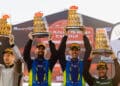 Rooma ERC ralli poodium 2026, Foto: @World / Red Bull Content Pool