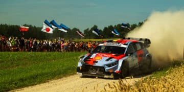 Thierry Neuville ja Martijn Wydaeghe Rally Estonia 2026 Foto: Jaanus Ree / Red Bull Content Pool