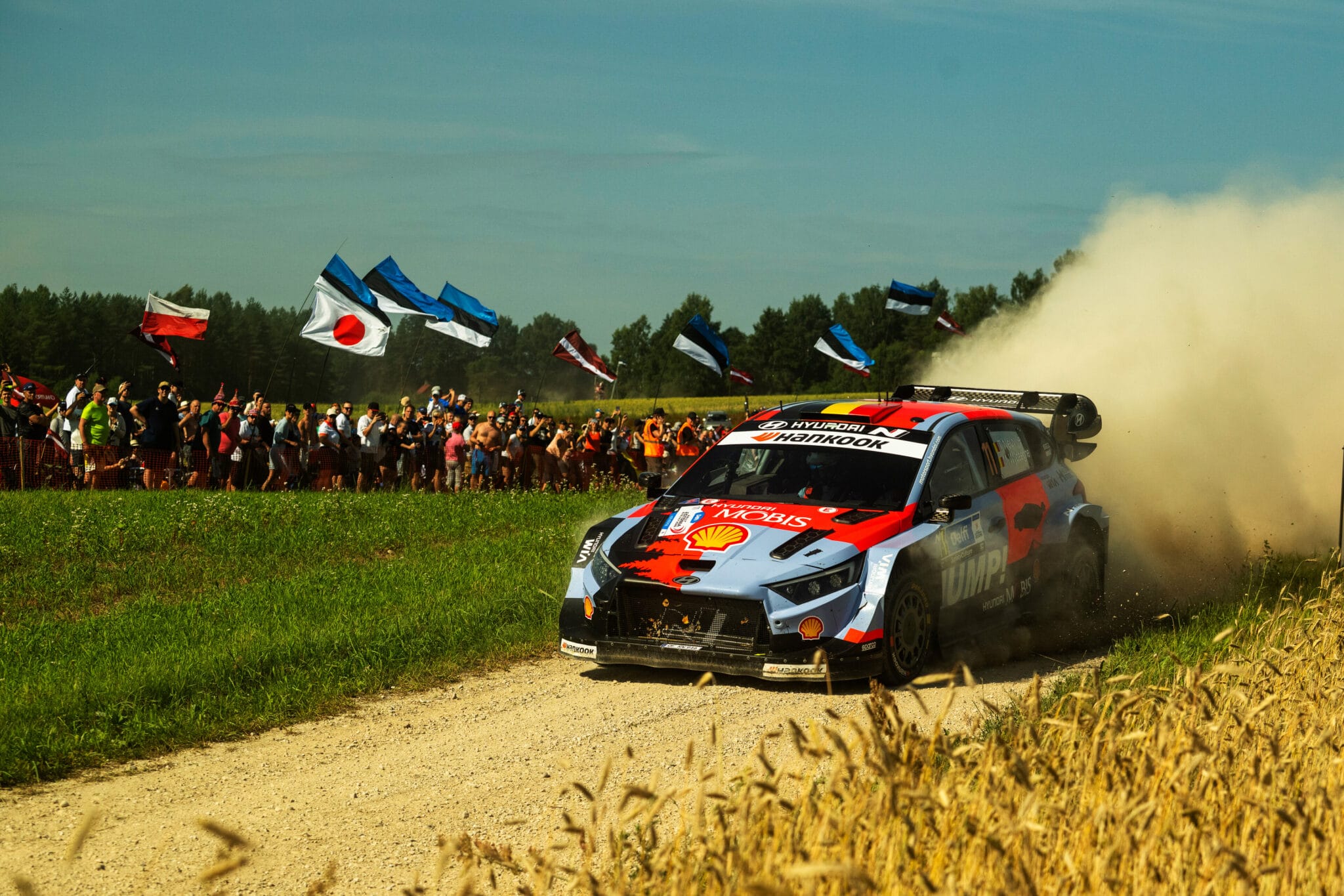 Thierry Neuville ja Martijn Wydaeghe Rally Estonia 2026 Foto: Jaanus Ree / Red Bull Content Pool
