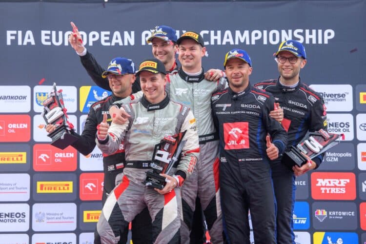 Poola ERC 2026 poodium, Foto: @World / Red Bull Content Pool