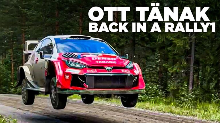VIDEO: Vaata esimesi kaadreid Ott Tänaku Toyota Rally1 testilt