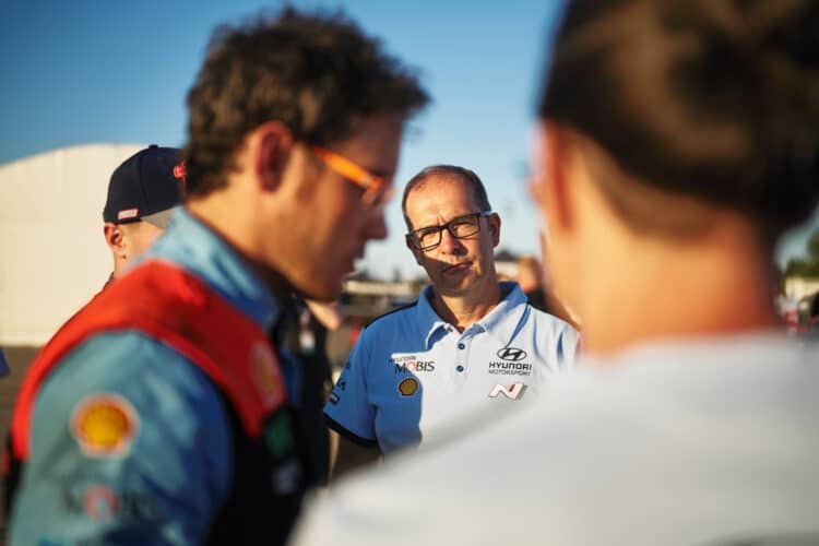 Thierry Neuville ja Andrew Wheatley Rally Estonia 2026, Foto: Romain Thuillier /Hyundai Motorsport GmbH
