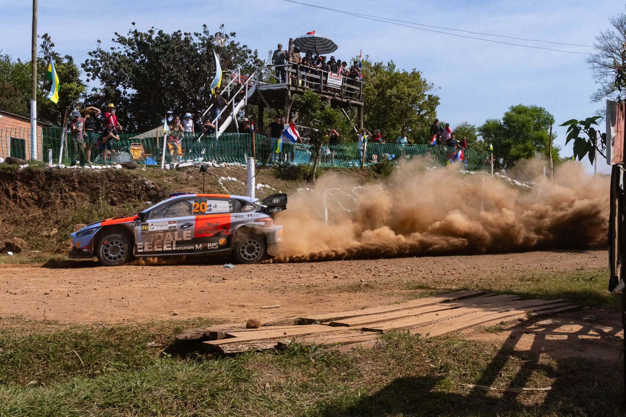 Hayden Paddon Paraguay MM-ralli, Foto: Dufour Fabien / Hyundai Motorsport GmbH