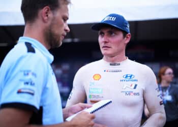 Adrien Fourmaux Paraguay ralli 2026, Foto: Vincent Thuillier / Hyundai Motorsport GmbH