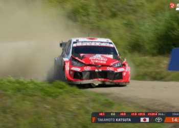 Takamoto Katsuta Toyota punktikatsel