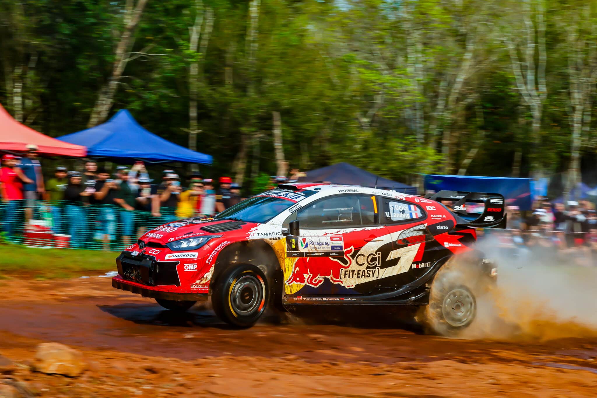 Sebastien Ogier Paraguai MM-rallil, Foto: TGR WRT / McKlein