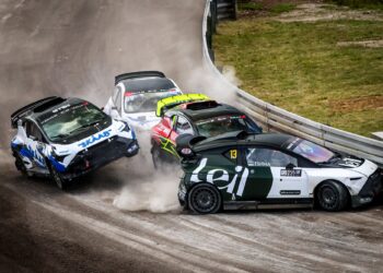 Rallikrossisõitja Romet Tsirna saavutas keerulisel võistlusel Taanis teise koha