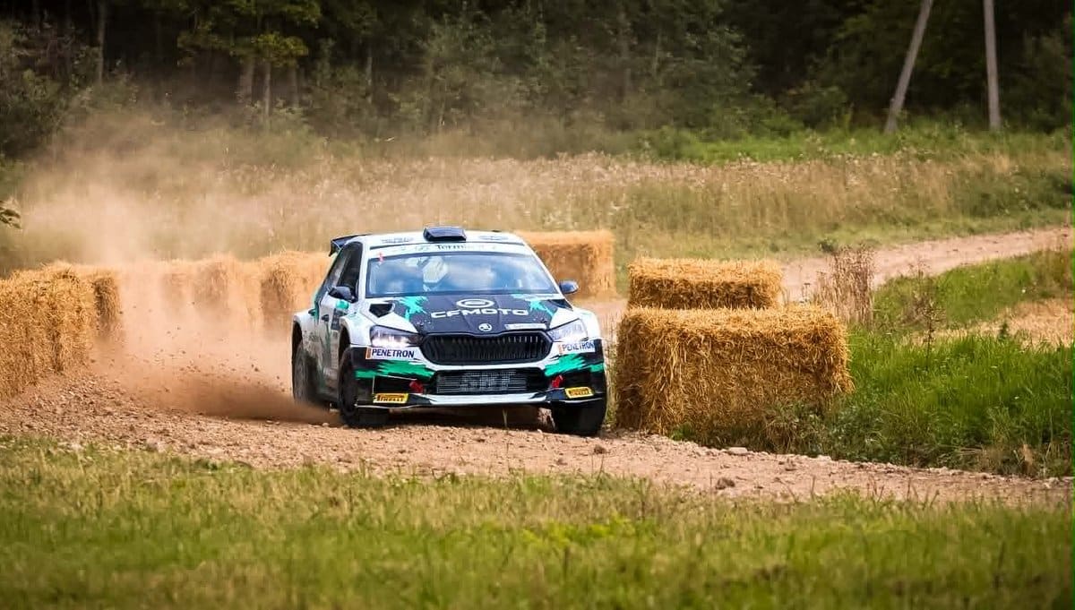 Karl Martin Volver ja Annika Sõna, Humus Paide ralli 2026, Foto: Marleen Maask