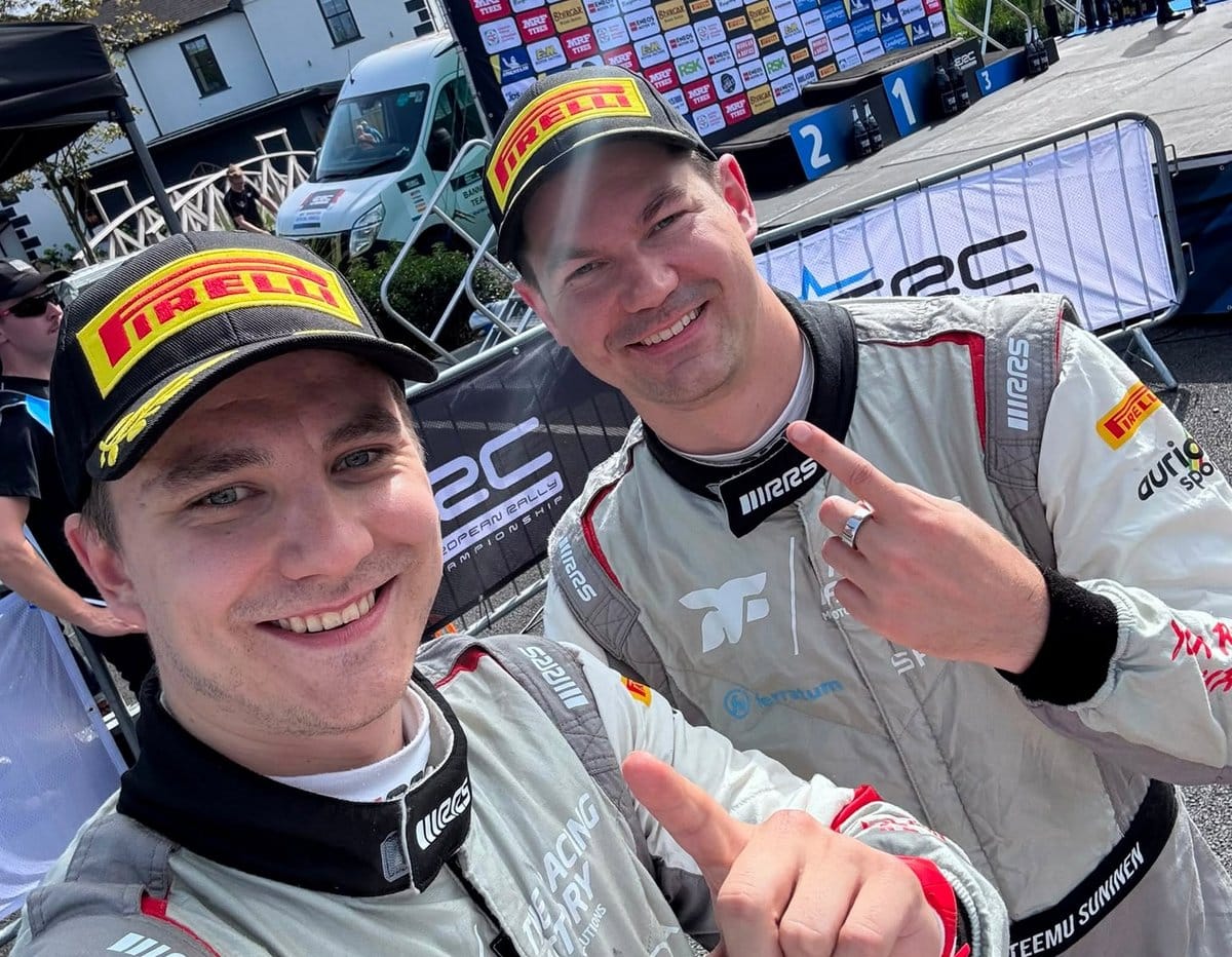 Teemu Suninen ja Antti Haapala, Foto: Erakogu / Teemu Suninen Racing