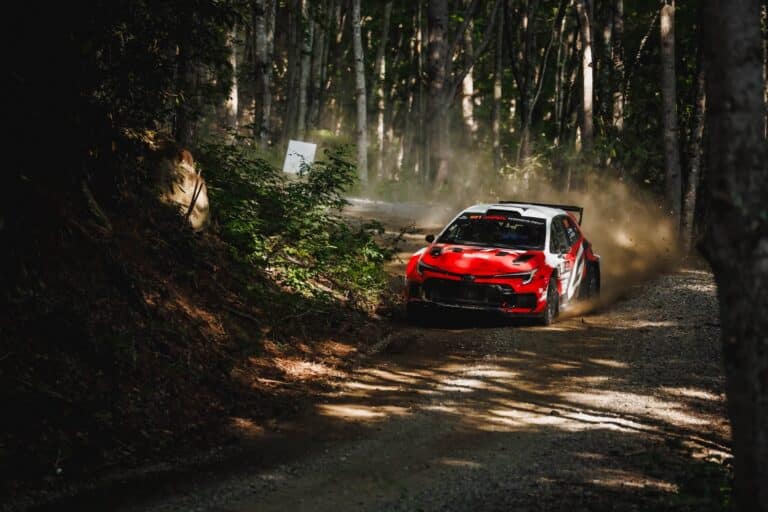 Ott Tänak ja Martin Järveoja USA Tennessee ralli 2026, Toyota GR Corolla , Foto: Toyota Gazoo Racing