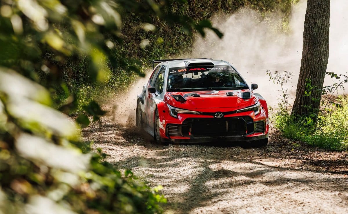 Ott Tänak ja Martin Järveoja, Toyota GR Corolla , Foto: Toyota Gazoo Racing