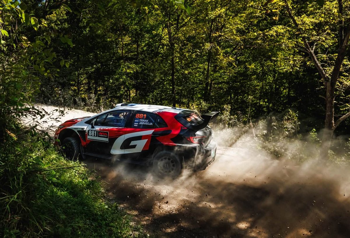Ott Tänak ja Martin Järveoja, Toyota GR Corolla , Foto: Toyota Gazoo Racing