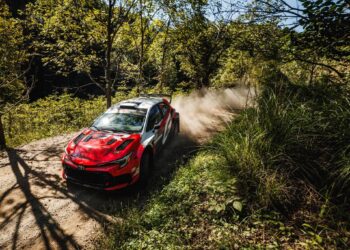 Ott Tänak ja Martin Järveoja, Toyota GR Corolla , Foto: Toyota Gazoo Racing