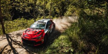 Ott Tänak ja Martin Järveoja, Toyota GR Corolla , Foto: Toyota Gazoo Racing