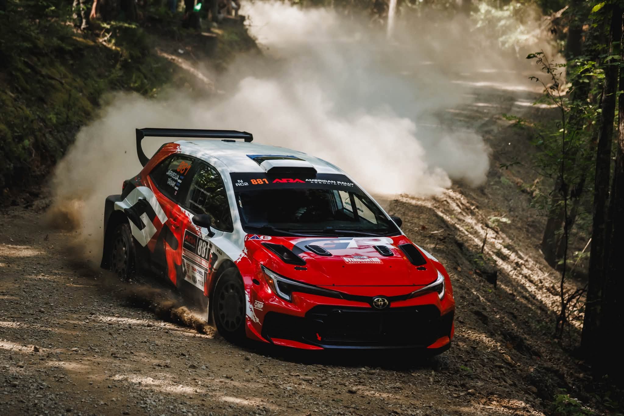 Ott Tänak ja Martin Järveoja USA Tennessee ralli 2026, Toyota GR Corolla , Foto: Toyota Gazoo Racing