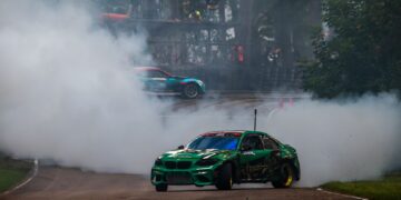 Driftinädalavahetus Riias tõi rajale tuliseid duelle ja võimsat kaasaelamist Eesti fännidelt