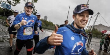 Sebastien Ogier ja Jari-Matti Latvala Saksamaa ralli 2015, Foto: Flo Hagena / Wings for Life World Run