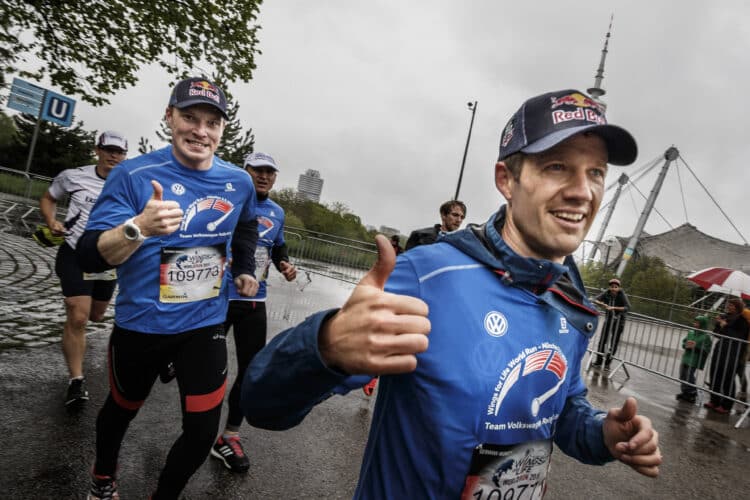 Sebastien Ogier ja Jari-Matti Latvala Saksamaa ralli 2015, Foto: Flo Hagena / Wings for Life World Run