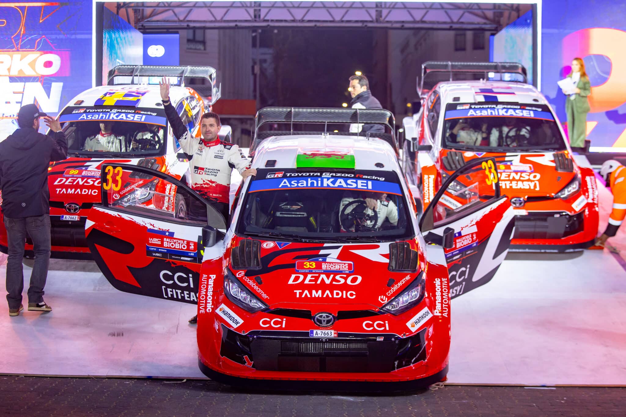Toyota meeskond Tšiili rallil 2026, Foto: TGR WRT / McKlein