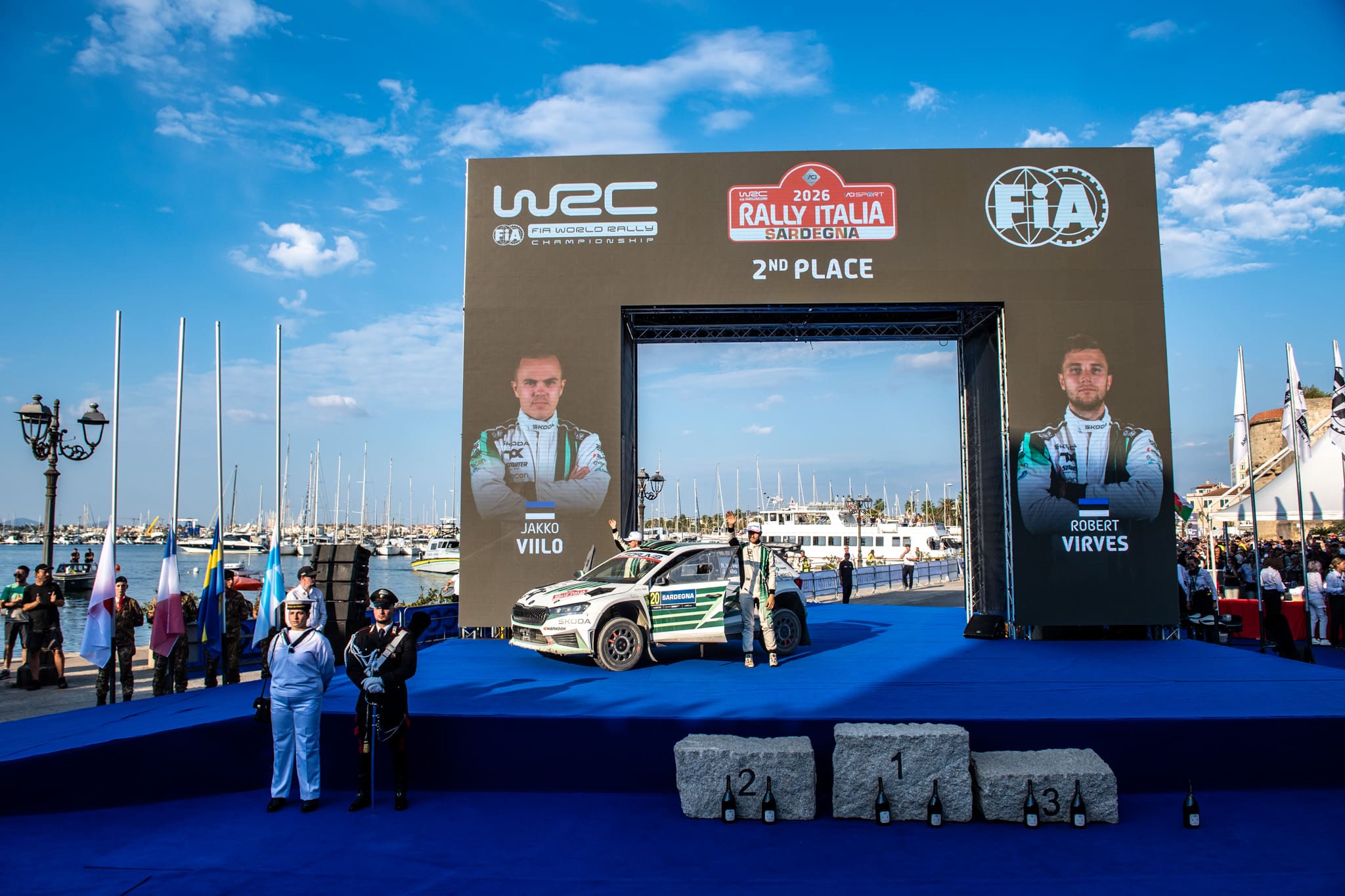 Robert Virves ja Jakko Viilo, Sardiinia ralli 2026, Foto: Honza Fronek, Rally-Mania
