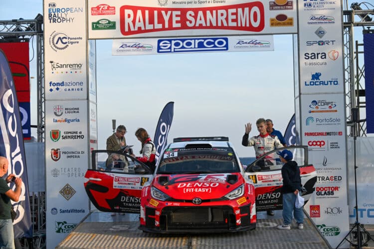 Jaspar Vaher ja Janni Hussi, Sanremo ralli 2026, Foto: TGR WRT