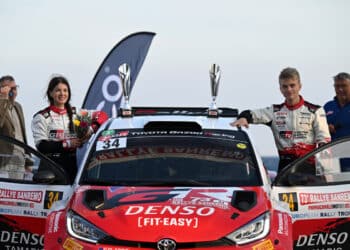 Jaspar Vaher ja Janni Hussi, Sanremo ralli 2026, Foto: TGR WRT