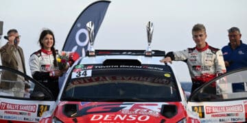 Jaspar Vaher ja Janni Hussi, Sanremo ralli 2026, Foto: TGR WRT