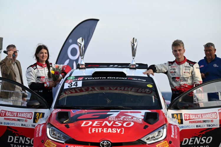 Jaspar Vaher ja Janni Hussi, Sanremo ralli 2026, Foto: TGR WRT