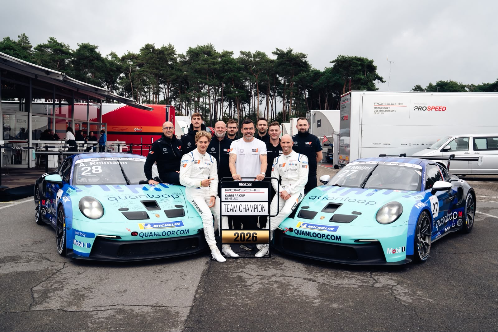 Alex Reimann ja Paul Meijer. Foto: Quanloop EST1 Racing
