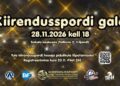 Kiirendusspordi hooaja lõpugala toimub 28. novembril Viljandis