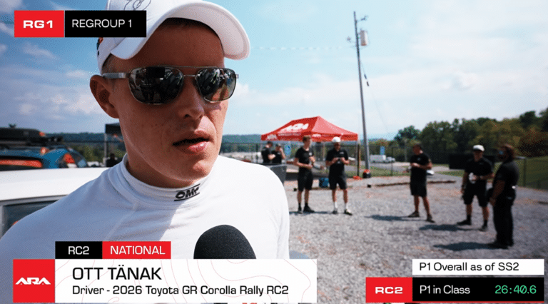 Ott Tänak, Overmountain Rally Tennessee 2026, Foto: Kuvatõmmis videost