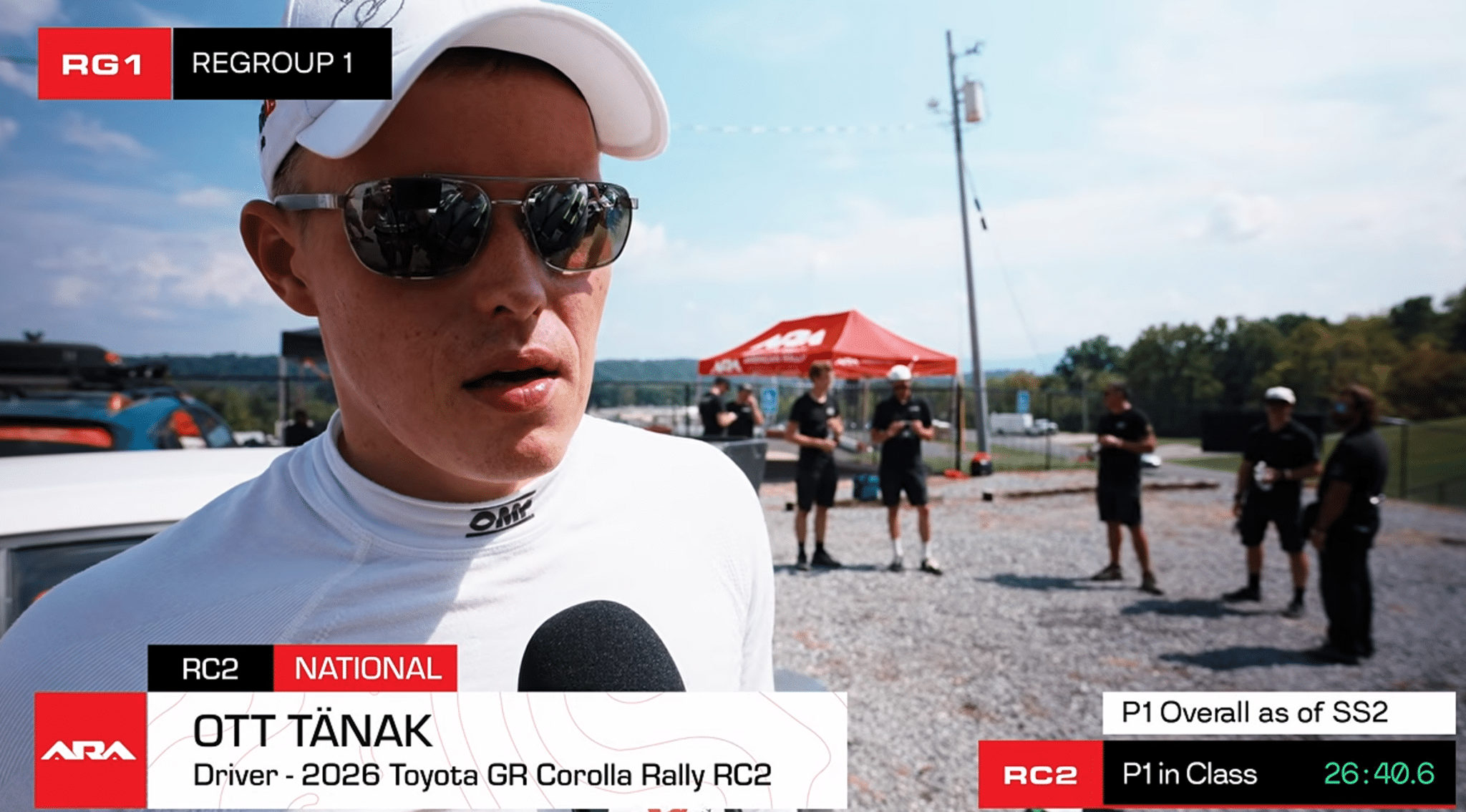 Ott Tänak, Overmountain Rally Tennessee 2026, Foto: Kuvatõmmis videost