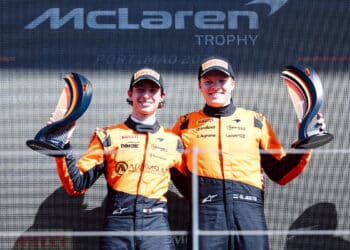 Gregor Jeets ja Riccardo Ianniello Foto: Stephen Fisher / McLaren