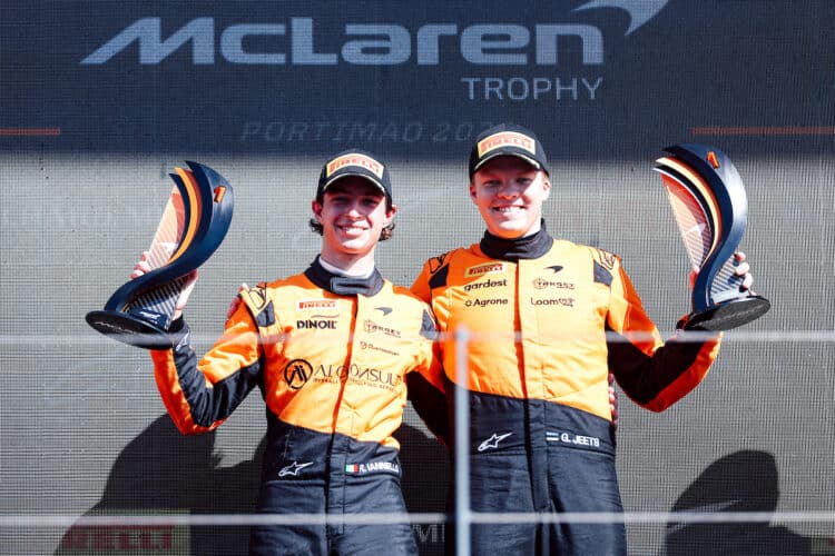 Gregor Jeets ja Riccardo Ianniello Foto: Stephen Fisher / McLaren