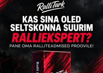 Pane oma teadmised proovile ralliteemalises kaardimängus RalliTark ja toeta Eesti noori rallisõitjaid