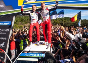 Ott Tanak ja Martin Jarveoja Rally RACC 2019, Foto: Jaanus Ree / Red Bull Content Pool