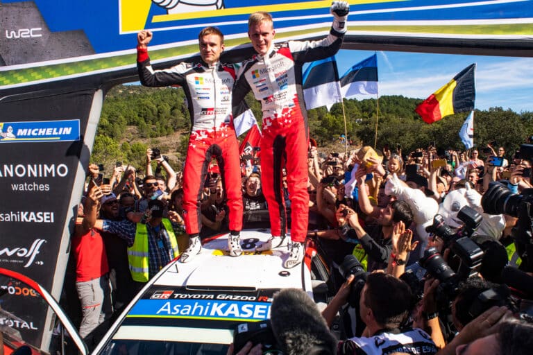 Täna seitse aastat tagasi krooniti Ott Tänak ja Martin Järveoja esimeste eestlastena autoralli maailmameistriteks