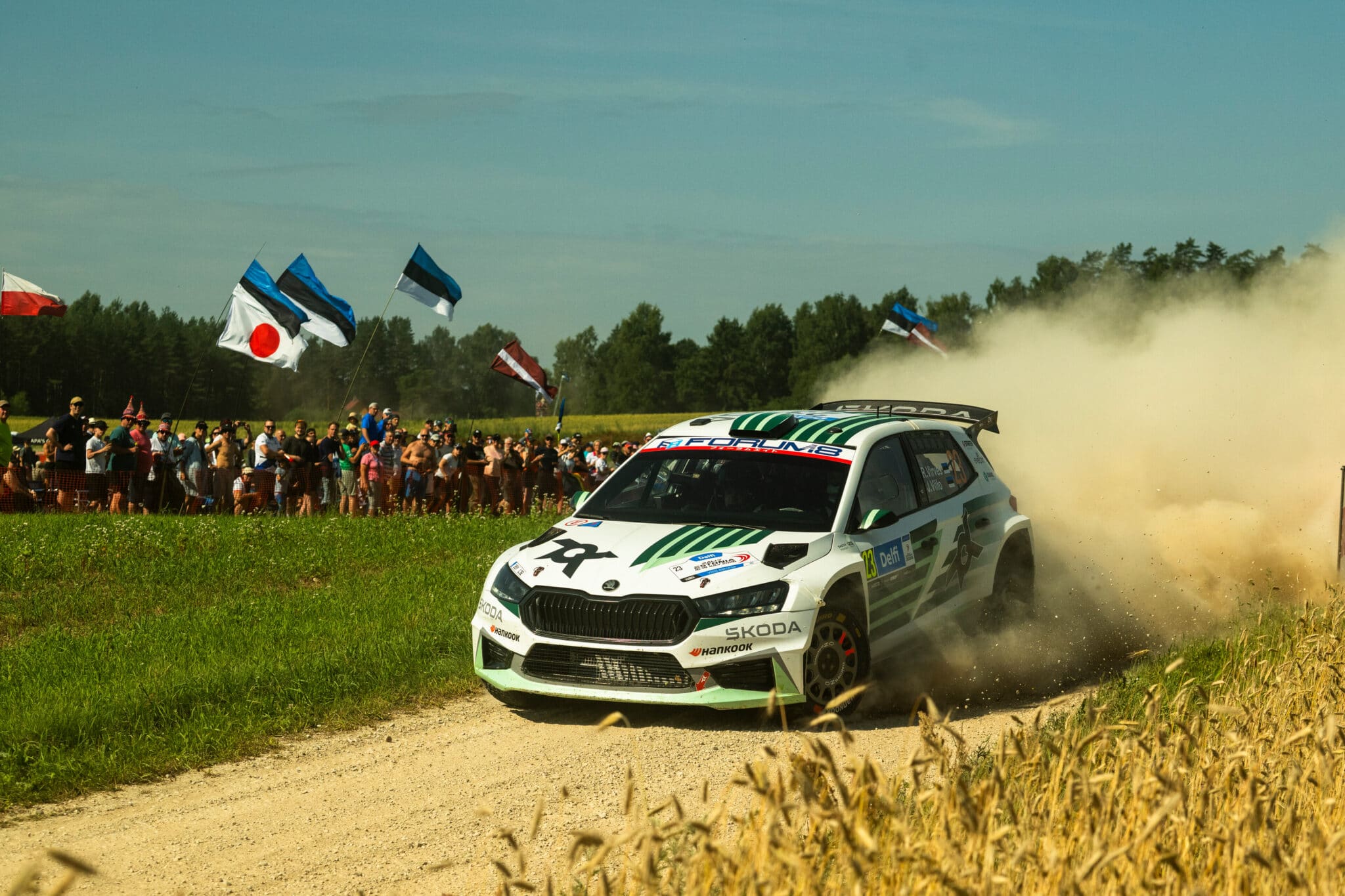 Robert Virves ja Jakko Viilo Rally Estonia 2026, Foto: Jaanus Ree / Red Bull Content Pool
