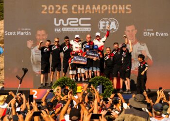 Elfyn Evans / Scott Martin võitsid dramaatilise lõpplahendusega autoralli MM-tiitli