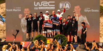 Elfyn Evans / Scott Martin võitsid dramaatilise lõpplahendusega autoralli MM-tiitli