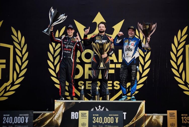 Kevin Pesur saavutas Hiinas teise koha. Foto: Royal Drift / erakogu