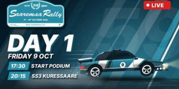 59.Saaremaa Rally 2026 Day1